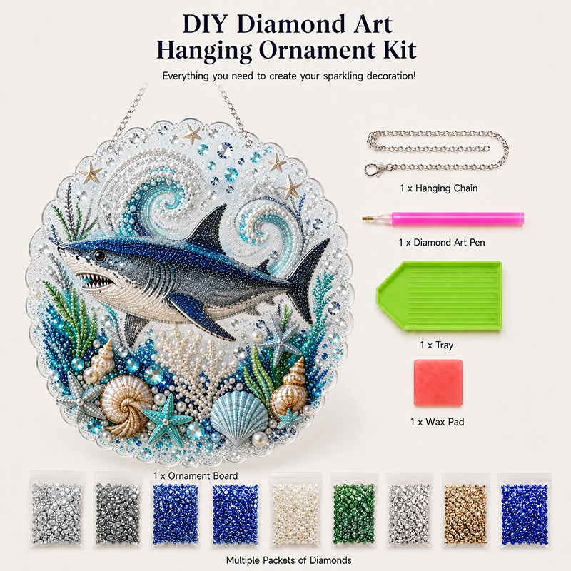 🔥Last Day 70% OFF——🌊✨Ocean Theme Pearl Art DIY Kit