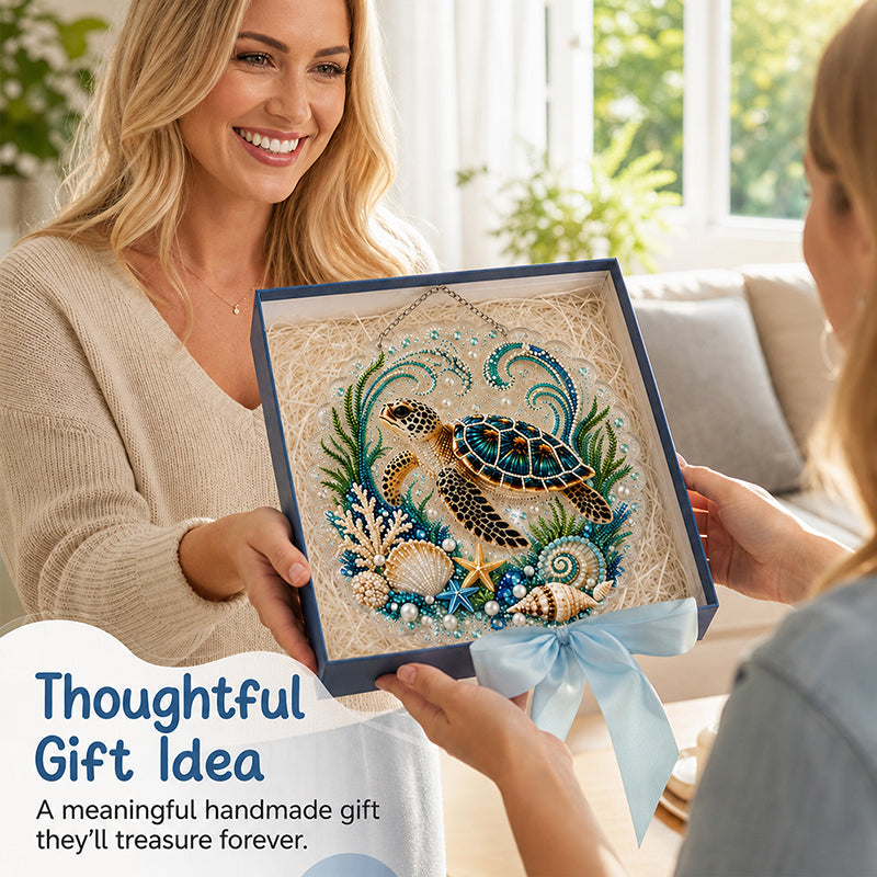 🔥Last Day 70% OFF——🌊✨Ocean Theme Pearl Art DIY Kit